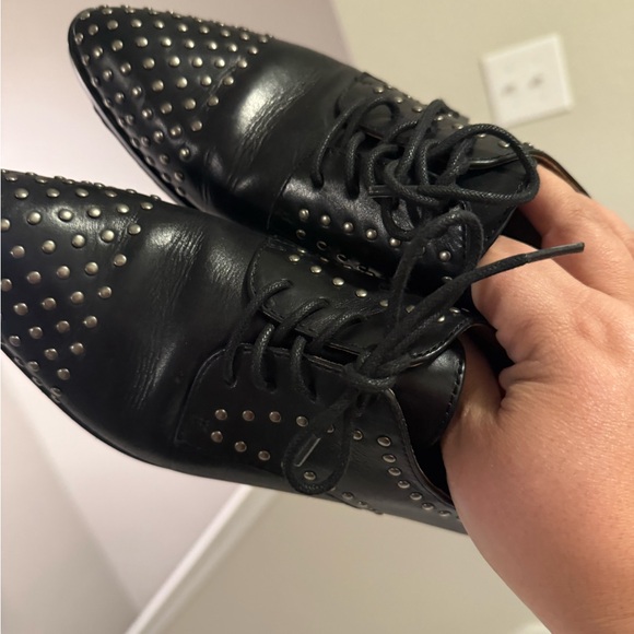 FRYE Erica Stud Oxford shoes  Size 7.5 - Picture 7 of 15